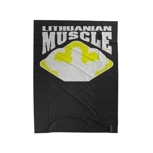 Lithuanian Muscle Velveteen Blanket
