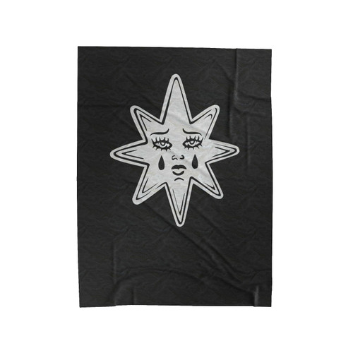 Little Sad Star Velveteen Blanket