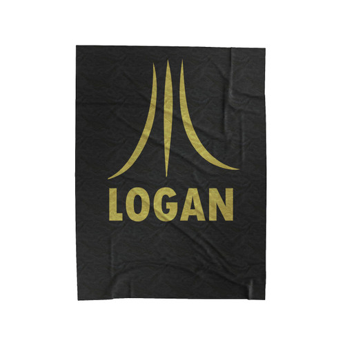 Logan Movie Mashup Wolverine And Atari X Men Velveteen Blanket