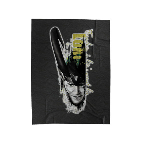Loki Art 1 Velveteen Blanket