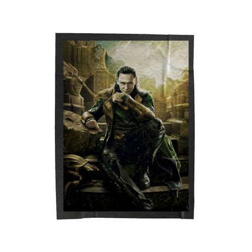 Loki Avengers The Dark World Movie Velveteen Blanket