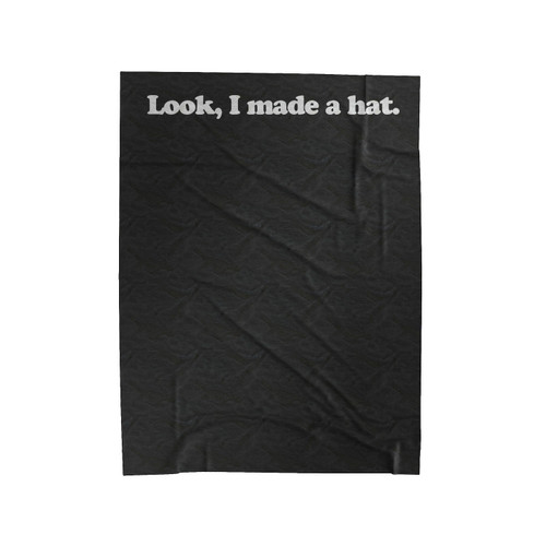 Look I Made A Hat Sunday In The Park With George Sondheim Musical Velveteen Blanket