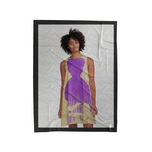 Looper Minimal Velveteen Blanket