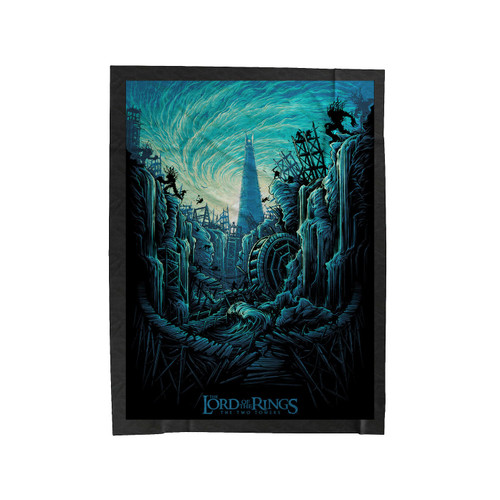 Lord Of The Rings Trilogy Velveteen Blanket