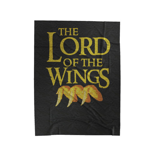 Lord Of The Wings Funny Food 1 Velveteen Blanket