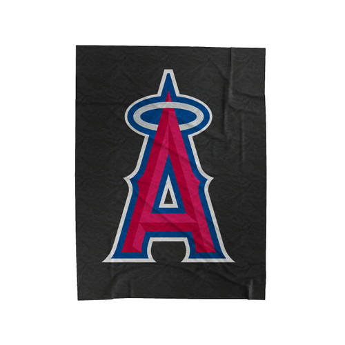 Los Angeles Angels Of Anaheim 1 Velveteen Blanket