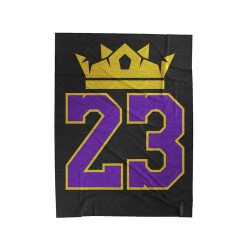 Los Angeles Lakers 1 Velveteen Blanket Los Angeles Lakers 1 Velveteen Blanket