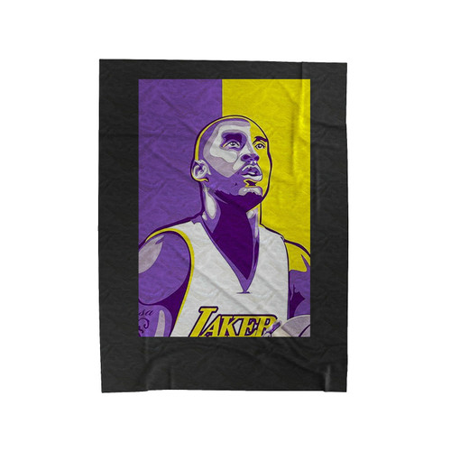 Los Angeles Lakers Kobe Bryant Velveteen Blanket