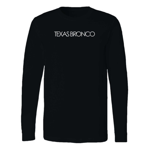 This classic fit texas bronco long sleeve shirt is casually elegant and very comfortable. With fine quality print to make one stand out, it's a perfect fit for every occasion.