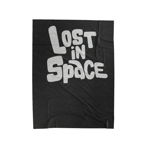 Lost In Space 90's Graphic Sci Fi Vintage Velveteen Blanket