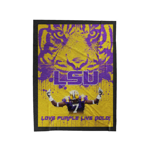 Lsu Tigers Velveteen Blanket