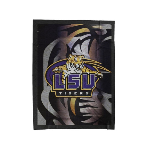 Lsu Tigers Logo Velveteen Blanket