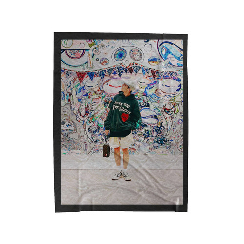Lucky Me I See Ghosts Hoodie J-Hope Bts K-Fashion Kpop Velveteen Blanket