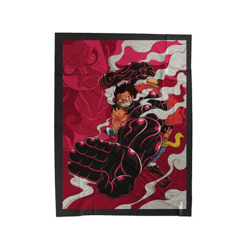 Luffy Gear 4 One Piece Velveteen Blanket