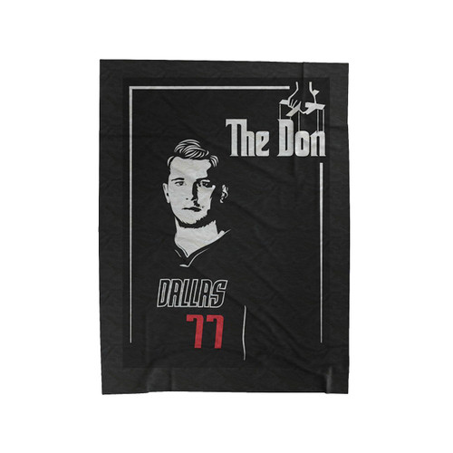 Luka The Don Doncic Godfather Velveteen Blanket