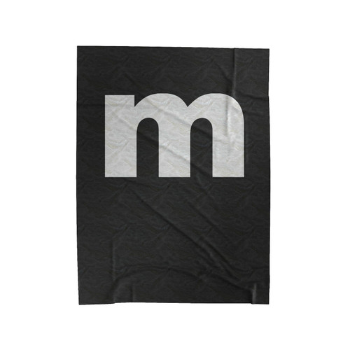 M Halloween Candy Velveteen Blanket
