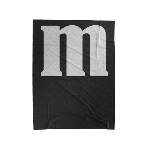 M&M Candy Halloween Costume Velveteen Blanket