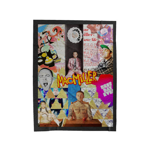 Mac Miller Best Day Ever Velveteen Blanket