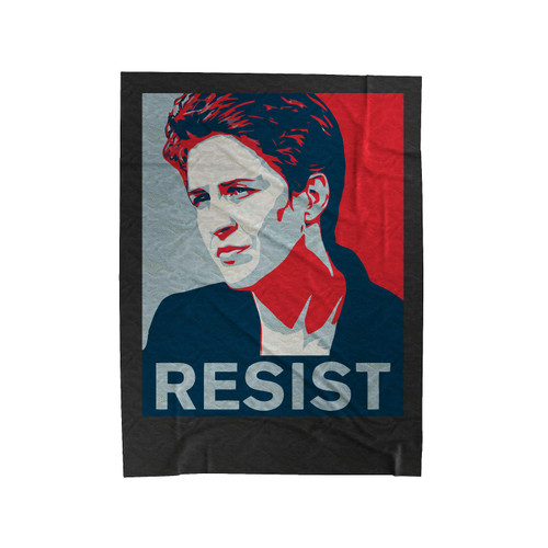 Maddow Resist Velveteen Blanket
