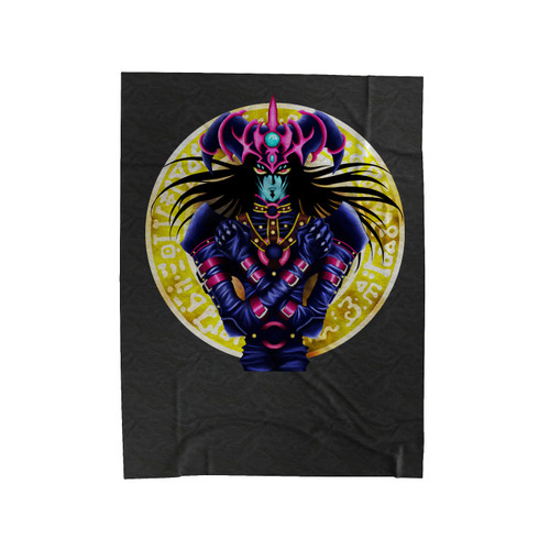 Magician Of Black Chaos Velveteen Blanket