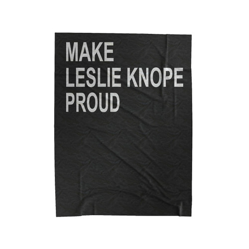 Make Leslie Knope Proud Parks And Rec Feminist Nasty Woman Velveteen Blanket
