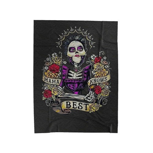 Mama Knows Best Coco Velveteen Blanket