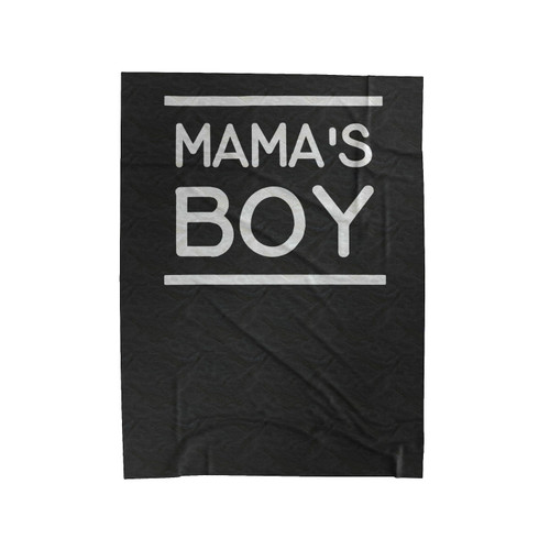 Mama's Boy Moms #Mcm 1 Velveteen Blanket