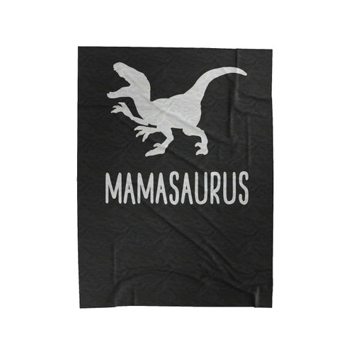 Mamasaurus Dinosaur Velveteen Blanket