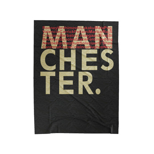 Manchester United Soccer League Velveteen Blanket