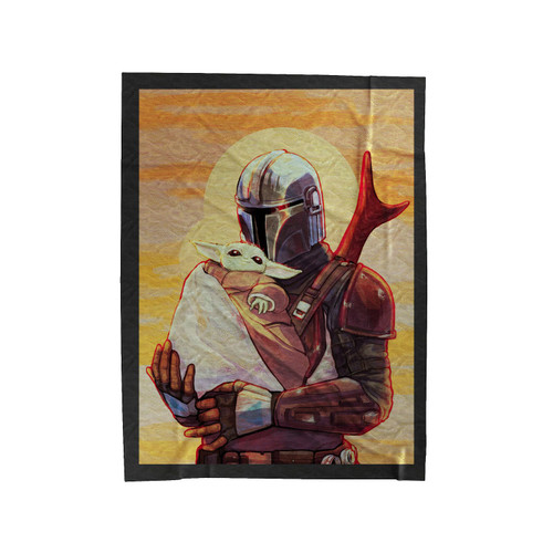 Mandalorian 6 Velveteen Blanket