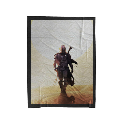 Mandalorian 9 Velveteen Blanket