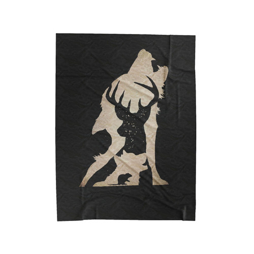 Marauders Bleached Velveteen Blanket