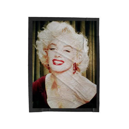 Marilyn Monroe Beautiful Girl Velveteen Blanket