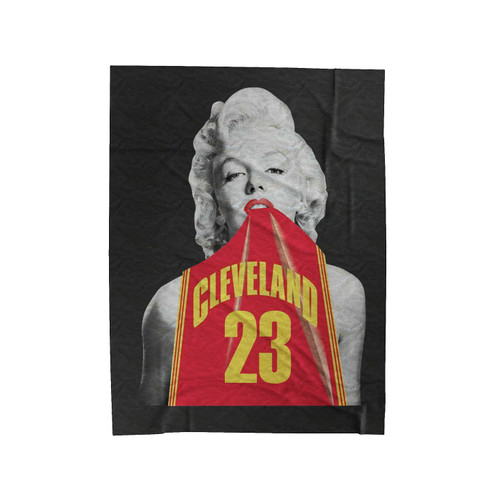 Marilyn Monroe Lebron Velveteen Blanket