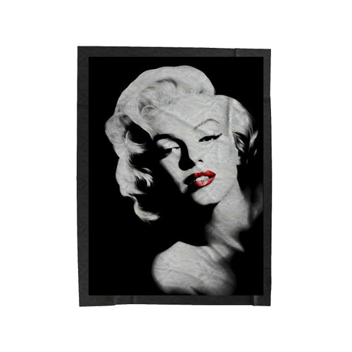 Marilyn Monroe Model Velveteen Blanket