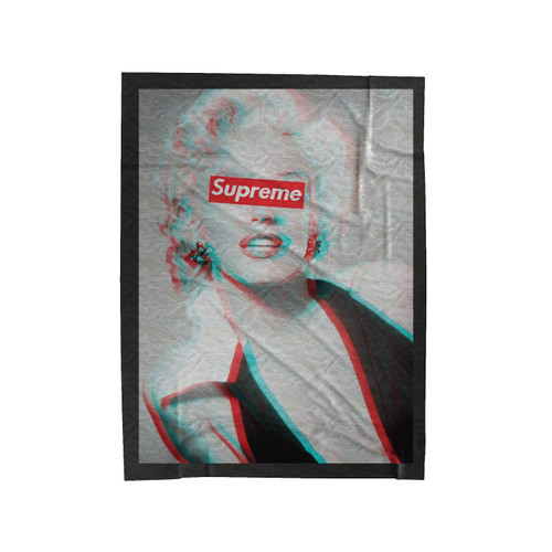 Marilyn Monroe Supremenation Velveteen Blanket