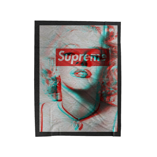Marilyn Monroe Trippy Velveteen Blanket