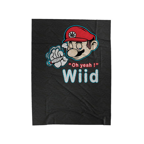 Mario Bros- Oh Yeah ! Smoke Nintendo Velveteen Blanket
