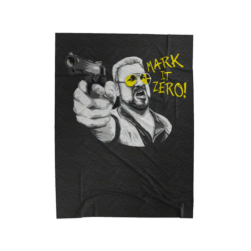 Mark It Zero Big Lebowski Velveteen Blanket Mark It Zero Big Lebowski Velveteen Blanket