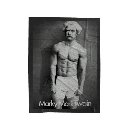 Marky Mark Twain Velveteen Blanket