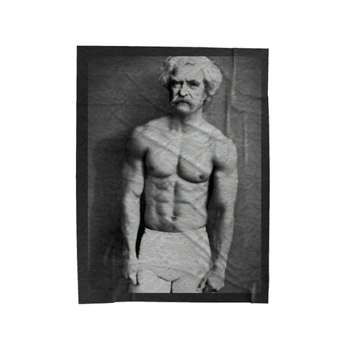 Marky Mark Twain 1 Velveteen Blanket
