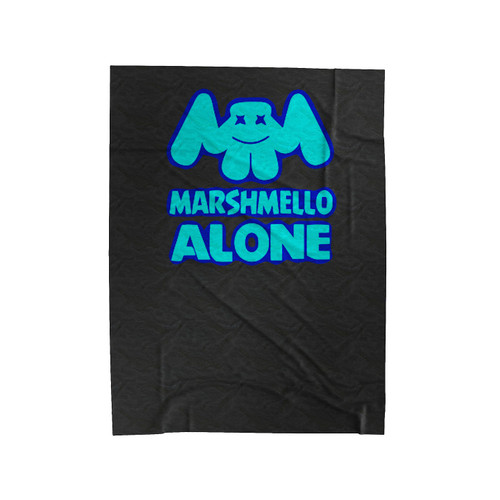 Marshmello Dj Music Alone Luminous Velveteen Blanket