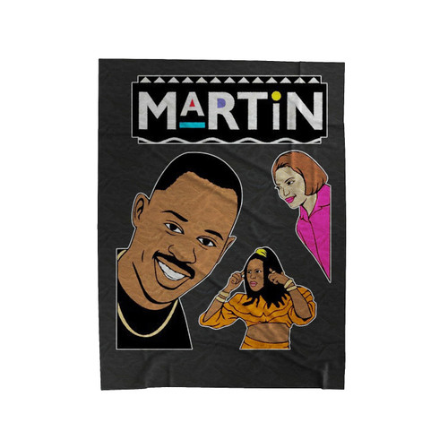 Martin Tv Show Velveteen Blanket