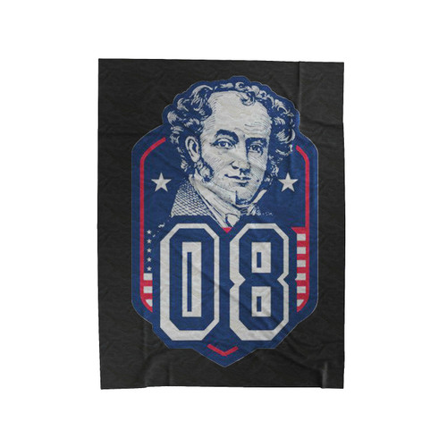 Martin Van Buren Eighth President Velveteen Blanket