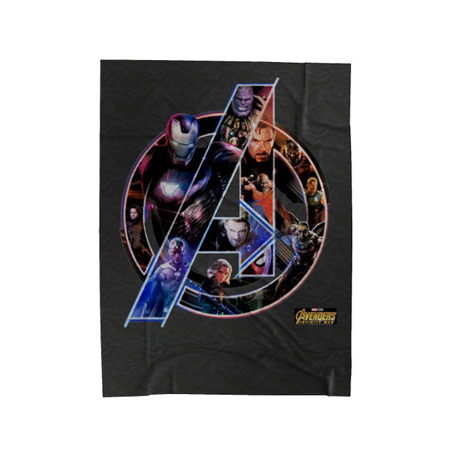 Marvel Avengers Infinity War Movie Velveteen Blanket