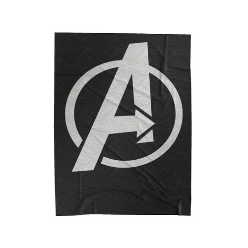Marvel Avengers Logo Velveteen Blanket