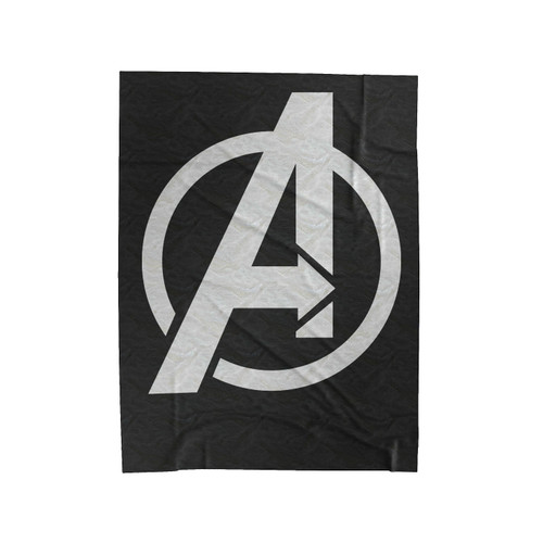 Marvel Avengers Logo 1 Velveteen Blanket