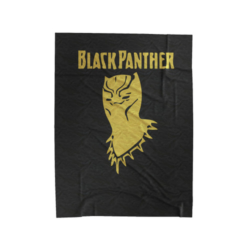 Marvel's Black Panther Mask Velveteen Blanket