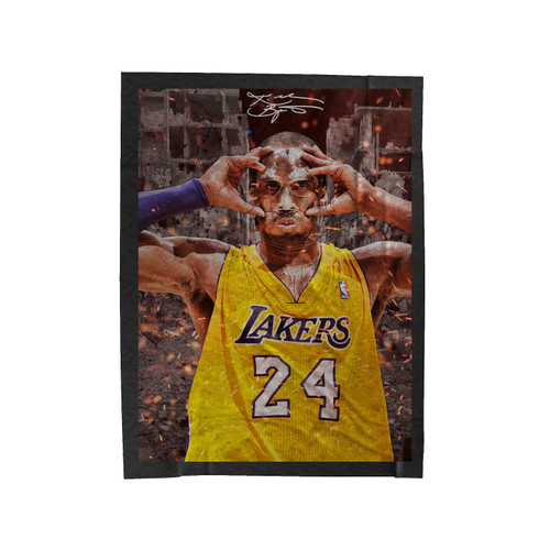 Masked Mamba Velveteen Blanket