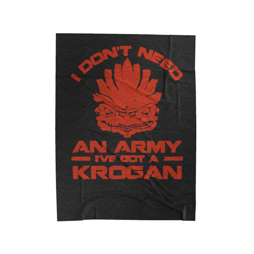 Mass Effect Parody I Don't Need An Army I'Ve Got A Krogan Velveteen Blanket